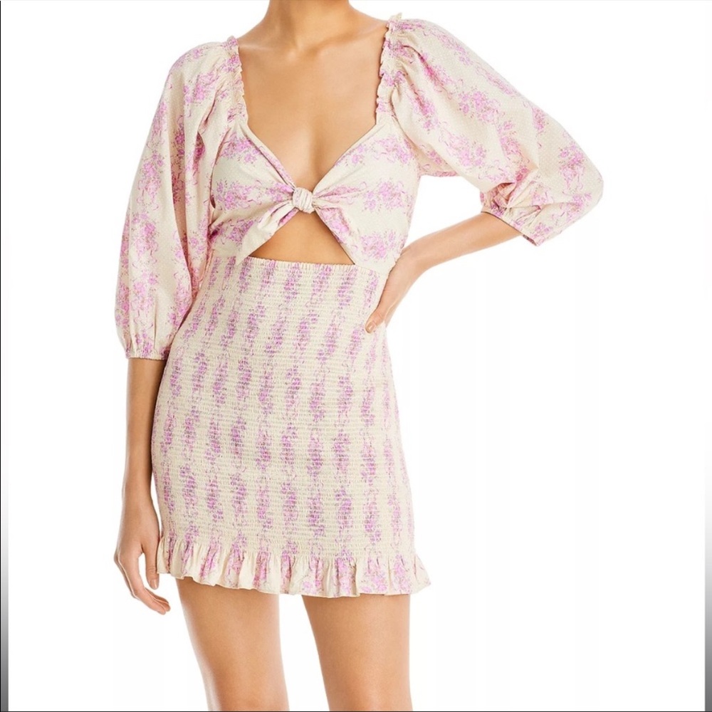 loveshackfancy kyndra mini dress